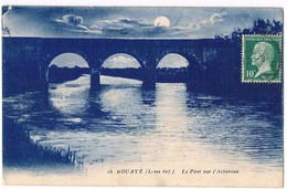 BOUAYE  44  Pont Sur L'Achenau .1924 - Bouaye