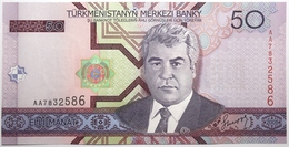 Turkménistan - 50 Manat - 2005 - PICK 17 - NEUF - Turkménistan