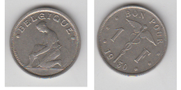 BELGIQUE - 1 FR 1930 FR - 1 Franc