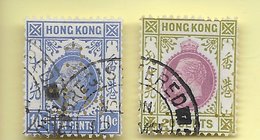 TIMBRES - STAMPS - SELLOS - FRANCOBOLLI - GRANDE-BRETAGNE (HONG KONG) - TIMBRES PERFURÉS / PERFINS - Autres & Non Classés