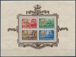 ** 1947 Roosevelt Blokkpár (50.000) (sérült, Törött Blokkszélek, A Középrészek Kifogástalanok / Demaged, Folded Margins, - Other & Unclassified