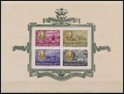 ** 1947 Roosevelt Blokk 11 (a Jobb Alsó Sarokban Kis Felületi Sérülés / Small Demage On Right Corner Above) (25.000) - Autres & Non Classés