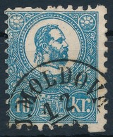 O 1871 Kőnyomat 10kr Szépbélyeg Alul Fogazási Rendellenességgel '(Ú)J.MOLDOVA' (26.500) - Other & Unclassified