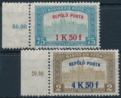 ** 1918 Repülő Posta ívszéli Sor (15.000) - Andere & Zonder Classificatie