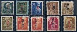 ** 1946 Betűs I. Sor 10 érték, Szép Minőség - Autres & Non Classés