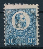 O 1871 Réznyomat 10kr Képbe Fogazott Bélyeg - Other & Unclassified