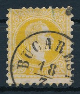 O Magyar Posta Romániában 1867 2sld 'BUCAREST' (bal Felső Sarok Sérült / Demaged Corner Left Above) - Other & Unclassified