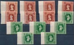 ** 1946 Forint-fillér ívszéli Vágott Sor R! (40.000) - Andere & Zonder Classificatie