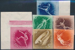 ** * 1952 Olimpia Vágott Sor (16.000) (60f, 1Ft Postatiszta / MNH) (törések / Creases) - Sonstige & Ohne Zuordnung