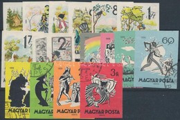 O 1959-1960 Mese (I.) + (II.) 1-1 Vágott Sor (14.500) - Autres & Non Classés