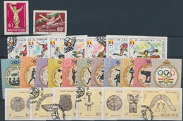 O 1960-1984 4 Db Komplett Vágott Kiadás, Közte Róma Sor (15.500) - Autres & Non Classés