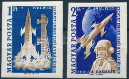 ** 1961 Első Ember A Világűrben - Gagarin Vágott Sor (12.000) - Other & Unclassified