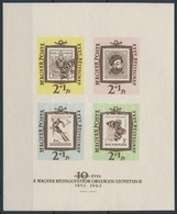 ** 1962 Bélyegnap (35.) Vágott Blokk (8.000) - Sonstige & Ohne Zuordnung