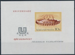 ** 1965 Universiade Vágott Blokk (4.000) - Autres & Non Classés