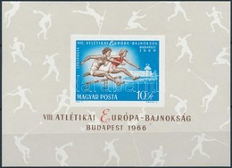 ** 1966 Atlétikai Európa-Bajnokság Vágott Blokk (4.000) - Autres & Non Classés