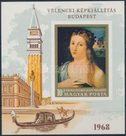 ** 1968 Festmény IV. Vágott Blokk (6.000) (ujjlenyomatok / Finger Prints) - Sonstige & Ohne Zuordnung