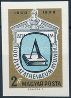 ** 1969 Események (VII.) - 100 éves Az Athenaeum Nyomda Vágott Bélyeg - Sonstige & Ohne Zuordnung