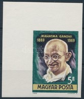 ** 1969 Mahatma Gandhi ívsarki Vágott Bélyeg - Autres & Non Classés