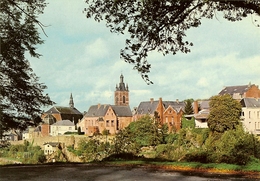 CP De THUIN " Vue Générale , Eglise Notre Dame Du Mont Carmel " - Thuin