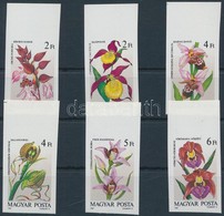** 1987 Orchideák ívszéli Vágott Sor (6.000) - Autres & Non Classés