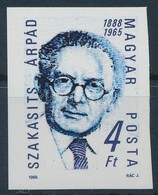 ** 1988 Szakasits Árpád Vágott Bélyeg - Autres & Non Classés