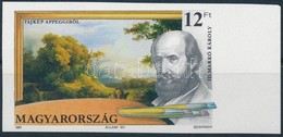 ** 1991 Id. Markó Károly ívszéli Vágott Bélyeg - Sonstige & Ohne Zuordnung