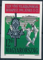 ** 1991 Vívó Világbajnokság Vágott Bélyeg - Sonstige & Ohne Zuordnung
