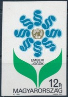 ** 1991 Emberi Jogok Egyetemes Nyilatkozata (II.) Vágott Bélyeg (5.000) - Sonstige & Ohne Zuordnung