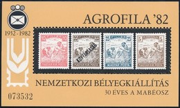 ** 1982 Agrofila 40 Db Emlékív (16.000) - Sonstige & Ohne Zuordnung