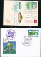 112 Db Modern Küldemény, Alkalmi Bélyegzés, FDC Stb - Other & Unclassified