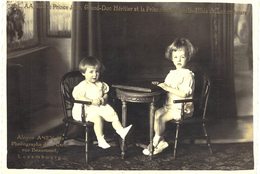 Carte POSTALE  Ancienne De LUXEMBOURG - Les Enfants GRAND - DUCAUX, Prince JEAN, Gd Duc Héritier Et La Princesse - Grand-Ducal Family