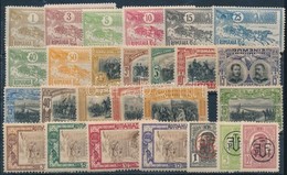 ** (*) * Románia 1903-1918 5 Db Komplett Sor - Sonstige & Ohne Zuordnung