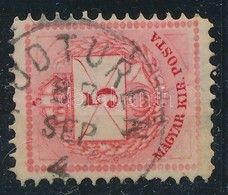 O 1881 Színesszámú 5kr Tűfogazással  '(P)ODTUREN' - Autres & Non Classés