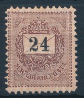 * 1889 Elektro 24kr 11 1/2 Fogazással (6.000) - Sonstige & Ohne Zuordnung