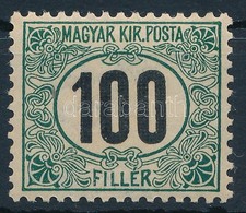 * 1905 Zöldportó 'A' 100f - Other & Unclassified