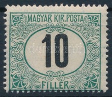 ** 1906 Zöldportó 10f 15-ös Fogazással (10.000) - Other & Unclassified