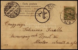 1903 Képeslap 'BUDAPEST PORTO A' + '7' Portóbélyegzésekkel - Sonstige & Ohne Zuordnung