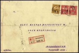 1906 Ajánlott Levél Turul 2f + 2 X 10f Bérmentesítéssel - Other & Unclassified