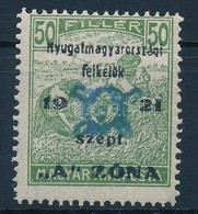 ** Nyugat-Magyarország II. 1921 Arató 50f Garancia Nélkül (18.000) - Andere & Zonder Classificatie