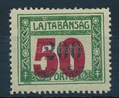 * Nyugat-Magyarország VII. 1921 Lajtabánság Portó 50f/200f Garancia Nélkül - Andere & Zonder Classificatie