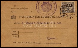 1921 Levelezőlap Hivatalos 60f Bérmentesítéssel - Andere & Zonder Classificatie