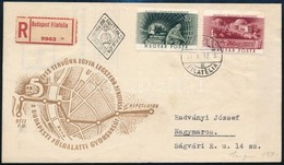 1953 Metró (I.) Sor Ajánlott FDC-n - Andere & Zonder Classificatie