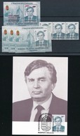 ** Antal József Tétel, Benne 1993 3 Db Blokk + 1 Db Felülnyomással + 3-as Csík + 1 Db FDC + 1 Db CM + 1 Db Futott Boríté - Andere & Zonder Classificatie