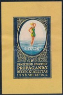 (*) 1938/5a Siófoki Nemzetközi Sporthét Emlékív - Autres & Non Classés
