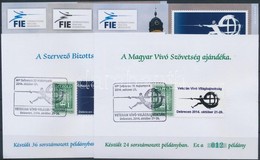 ** 2014 Veterán Vívó-Világbajnokság, Debrecen - 2016 5 Db-os Emlékív Garnitúra No.: 012, Közte 2 Db Bélyeg Elsőnapi Bély - Other & Unclassified