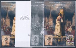 ** 2017/07 Jeanne D'Arc 4 Db-os Emlékív Garnitúra (28.000) - Autres & Non Classés