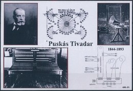 ** 2019 Puskás Tivadar - Telefonhálózat Emlékív - Other & Unclassified