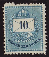 1874. Colour Number 10kr Stamp - Nuovi