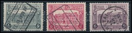 O 1929 Csomagbélyeg Sor 3 értéke Mi 4-6 - Andere & Zonder Classificatie