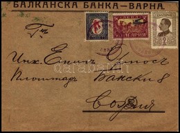 1927 Légiposta 3 Klf érték FDC-n - Autres & Non Classés